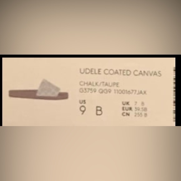 Coach Udele Slides Sandals Shoes - Picture 4 of 7